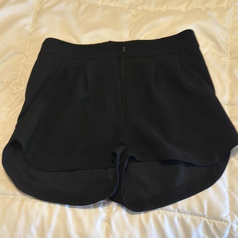 BCBG Black High-Waisted Shorts